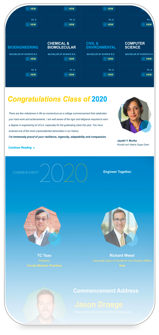 UCLA Samueli Commencement - Mobile
